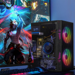 Computadora Xtreme PC Gaming CM-05104, Intel Core i5-12400, 16GB, 1TB SSD, Wi-Fi, Windows 11 Prueba + Teclado/Mouse/Monitor de 23.8" - Imagen adicional 3