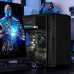 Computadora Xtreme PC Gaming CM-05099, Intel Core i5-12400, 16GB, 500GB SSD, Wi-Fi, Windows 11 Prueba + Teclado/Mouse/Monitor de 23.8" image