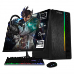 Computadora Xtreme PC Gaming CM-05061, Intel Celeron J4125 2GHz, 16GB, 500GB SSD, Wi-Fi, Windows 10 Prueba Monitor de 23.8