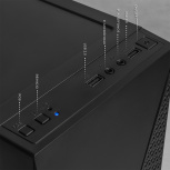 Computadora Xtreme PC Gaming CM-05054, Intel Celeron J4125, 16GB, 500GB SSD, Wi-Fi, Windows 10 Prueba + Teclado/Mouse/Monitor de 23.8" image