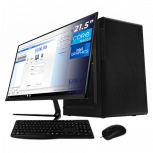 Computadora Xtreme PC Gaming CM-05148, Intel Celeron N4020, 8GB, 250GB SSD, Wi-Fi, Windows 11 Prueba + Teclado/Mouse/Monitor de 21.5"