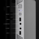 Computadora Xtreme PC Gaming CM-05118, AMD Ryzen 3 5300G, 16GB, 500GB SSD, Wi-Fi, Windows 10 Prueba + Teclado/Mouse/Monitor de 23.8" image