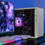 Computadora Xtreme PC Gaming CM-05118, AMD Ryzen 3 5300G, 16GB, 500GB SSD, Wi-Fi, Windows 10 Prueba + Teclado/Mouse/Monitor de 23.8" image