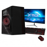 Computadora Xtreme PC Gaming CM-05079, AMD Ryzen 5 4600G, 16GB, 500GB SSD, Wi-Fi, Windows 10 Prueba + Teclado/Mouse/Monitor de 23.8" 