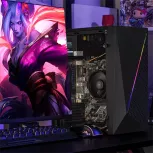 Computadora Xtreme PC Gaming CM-05125, AMD Ryzen 5 5600G, 16GB, 500GB SSD, Wi-Fi, Windows 10 Prueba + Teclado/Mouse/Monitor de 23.8" image