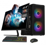 Computadora Xtreme PC Gaming CM-05109, AMD Ryzen 5 5600GT, 32GB, 1TB SSD, Windows 10 Prueba + Teclado/Mouse/Monitor de 23.8"
