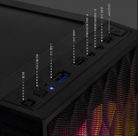 Computadora Xtreme PC Gaming CM-05131, AMD Ryzen 5 5600G, 32GB, 1TB SSD, Windows 11 Prueba + Teclado/Mouse/Monitor de 23.8" - Imagen adicional 2