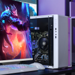 Computadora Xtreme PC Gaming CM-05132, AMD Ryzen 5 5600G, 32GB, 1TB SSD, Wi-Fi, Windows 10 Prueba + Teclado/Mouse/Monitor de 23.8" image