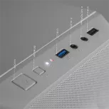 Computadora Xtreme PC Gaming CM-05128, AMD Ryzen 7 5700G, 32GB, 1TB SSD, Wi-Fi, Windows 10 Prueba + Teclado/Mouse/Monitor de 23.8" image