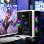 Computadora Xtreme PC Gaming CM-05114, AMD Ryzen 7 5700G, 32GB, 1TB SSD, Wi-Fi, Windows 10 Prueba + Teclado/Mouse/Monitor de 23.8" - Imagen adicional 3