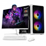 Computadora Xtreme PC Gaming CM-05114, AMD Ryzen 7 5700G, 32GB, 1TB SSD, Wi-Fi, Windows 10 Prueba + Teclado/Mouse/Monitor de 23.8"