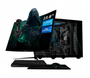 Computadora Xtreme PC Gaming CM-05583, Intel Core i5-12400, 16GB, 500GB SSD, Wi-Fi, Windows 11 Prueba + Teclado/Mouse/Monitor de 23.8"