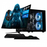 Computadora Xtreme PC Gaming CM-05585, Intel Core i7-12700, 16GB, 1TB SSD, Wi-Fi, sin Sistema Operativo + Teclado/Mouse/Monitor de 27"