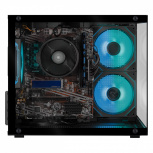 Computadora Xtreme PC Gaming Tank Glow Plus Black, AMD Ryzen 3 5300G, 16GB, 500GB SSD, Wi-Fi, Windows 11 Prueba + Teclado/Mouse/Monitor de 24" - Imagen adicional 1