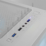 Computadora Gamer Xtreme PC Gaming CM-05457, AMD Ryzen 5 2600 3.40GHz, 16GB, 1TB SSD, Wi-Fi, NVIDIA GeForce GTX 1660, Windows 10 Prueba, Blanco image