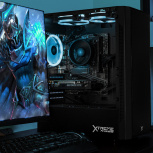 Computadora Gamer Xtreme PC Gaming CM-05435, AMD Ryzen 5 5500, NVIDIA GeForce RTX 3050, 16GB, 1TB SSD, Wi-Fi, Windows 10 Prueba image