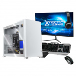 Computadora Gamer Xtreme PC Gaming CM-05394, AMD Ryzen 5 5500 3.60GHz, 16GB, 500GB SSD, Wi-Fi, AMD Radeon RX 6600, Windows 10 Prueba, Blanco ― incluye Monitor 23.8