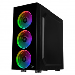 Computadora Xtreme PC Gaming CM-05374, AMD Ryzen 5 5600G, 16GB, 2TB + 240GB SSD, Wi-Fi, Windows 10 Prueba + Teclado/Mouse/Monitor de 27" image