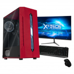 Computadora Xtreme PC Gaming CM-05375, AMD Ryzen 5 5600G, 16GB, 2TB + 240GB SSD, Wi-Fi, Windows 10 Prueba + Teclado/Mouse/Monitor de 27" 