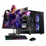 Computadora Gamer Xtreme PC Gaming CM-05553, AMD Ryzen 7 5700, NVIDIA GeForce RTX 5060, 16GB, 1TB SSD, Wi-Fi, Windows 10 Prueba + Teclado/Mouse/Monitor de 23.8" - Imagen del combo