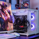 Computadora Gamer Xtreme PC Gaming CM-05552, AMD Ryzen 7 5700, NVIDIA GeForce RTX 5060, 32GB, 1TB SSD, Wi-Fi, Windows 10 Prueba + Teclado/Mouse/Monitor de 23.8" image