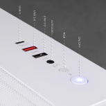 Computadora Gamer Xtreme PC Gaming CM-05564, AMD Ryzen 7 5700, NVIDIA GeForce RTX 5060, 32GB, 1TB SSD, Wi-Fi, Windows 10 Prueba + Teclado/Mouse/Monitor de 27" image