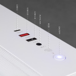 Computadora Gamer Xtreme PC Gaming CM-05548, AMD Ryzen 7 8700F, AMD Radeon RX 9060 XT, 32GB, 1TB SSD, Wi-Fi, Windows 11 Prueba image