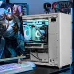 Computadora Gamer Xtreme PC Gaming Eris Frost White, AMD Ryzen 9 7900X, NVIDIA GeForce RTX 5060 Ti, 32GB, 1TB SSD, Wi-Fi, Windows 11 Prueba image