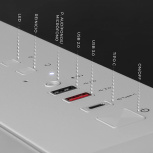 Computadora Gamer Xtreme PC Gaming Tank Expert White, AMD Ryzen 9 7900X, NVIDIA GeForce RTX 5060 Ti, 32GB, 1TB SSD, Wi-Fi, Windows 11 Prueba image