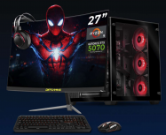 Computadora Gamer Xtreme PC Gaming XTBRR932GB55070MTPB, AMD Ryzen 9 7900X, NVIDIA GeForce RTX 5070, 32GB, 1TB SSD, Wi-Fi, Windows 11 Prueba + Teclado/Mouse/Monitor de 27"  - Imagen adicional 1