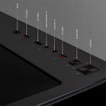 Computadora Gamer Xtreme PC Gaming Tank Pro Black, AMD Ryzen 9 7900X, NVIDIA GeForce RTX 5070, 32GB, 1TB SSD, Wi-Fi, Windows 11 Prueba image