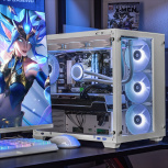 Computadora Gamer Xtreme PC Gaming Tank Pro White, AMD Ryzen 9 9900X, AMD Radeon RX 7900 XTX, 32GB, 2TB SSD, Wi-Fi, Windows 11 Prueba image
