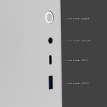 Computadora Gamer Xtreme PC Gaming CM-05458, AMD Ryzen 9 5950X 3.40GHz, 64GB, 2TB SSD, Wi-Fi, Radeon RX 7800 XT, Windows 10 Prueba, Blanco image