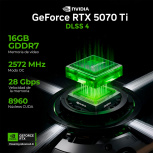 Computadora Gamer Xtreme PC Gaming CM-60087, AMD Ryzen 9 9900X, NVIDIA GeForce RTX 5070 Ti, 32GB, 1TB SSD, Wi-Fi, Windows 11 Prueba - Imagen adicional 5