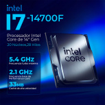 Computadora Gamer Xtreme PC Gaming CM-50399, Intel Core i7-14700F, NVIDIA GeForce RTX 5060, 16GB, 1TB SSD, Wi-Fi, Windows 11 Prueba - Imagen adicional 4