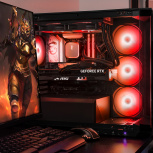 Computadora Xtreme PC Gaming XTMSII732GB55060TIMPB, Intel Core i7-14700F, 32GB, 1TB SSD, Wi-Fi, Windows 10 Prueba image