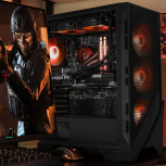 Computadora Gamer Xtreme PC Gaming MAG FORGE Black, Intel Core i9-14900KF, NVIDIA GeForce RTX 5070 TI, 32GB, 2TB SSD, Wi-Fi, Windows 11 Prueba image