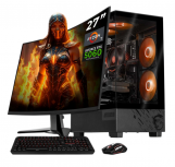 Computadora Gamer Xtreme PC Gaming CM-50502, AMD Ryzen 7 5700, NVIDIA GeForce RTX 5060, 16GB, 1TB SSD, Wi-Fi, Windows 11 Prueba + Teclado/Mouse/Monitor de 27"