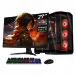 Computadora Gamer Xtreme PC Gaming CM-50508, AMD Ryzen 7 9800X3D, NVIDIA GeForce RTX 5060 Ti, 16GB, 1TB SSD, Wi-Fi, Windows 11 Prueba + Teclado/Mouse/Monitor de 27"