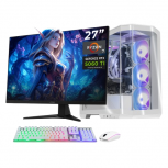 Computadora Gamer Xtreme PC Gaming CM-50509, AMD Ryzen 7 9800X3D, NVIDIA GeForce RTX 5060 Ti, 16GB, 1TB SSD, Wi-Fi, Windows 11 Prueba + Teclado/Mouse/Monitor de 27"