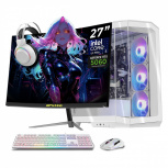 Computadora Gamer Xtreme PC Gaming CM-50397, Intel Core Ultra 5 225F, NVIDIA GeForce RTX 5060, 32GB, 1TB SSD, Wi-Fi, Windows 11 Prueba + Teclado/Mouse/Monitor de 27"