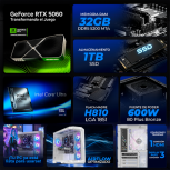 Computadora Gamer Xtreme PC Gaming CM-50396, Intel Core Ultra 5 225F, NVIDIA GeForce RTX 5060, 32GB, 1TB SSD, Windows 11 Prueba - Imagen adicional 3
