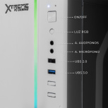 Computadora Xtreme PC Gaming Ultron White, Intel Core i3-10105, 16GB, 500GB SSD, Wi-Fi, Windows 10 Prueba image