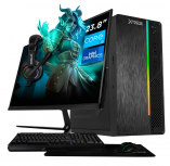 Computadora Xtreme PC Gaming XTPCI316GBHD730MUB, Intel Core i3-12100, 16GB, 1TB SSD, Wi-Fi, sin Sistema Operativo + Teclado/Mouse/Monitor de 23.8