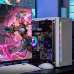 Computadora Xtreme PC Gaming Squad White, Intel Core i5-10400T, 16GB, 500GB SSD, Wi-Fi, Windows 11 Prueba - Imagen adicional 3