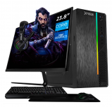 Computadora Xtreme PC Gaming XTPCI516GBHD730MUBV2, Intel Core i5-14400, 16GB, 1TB SSD, Wi-Fi, sin Sistema Operativo + Teclado/Mouse/Monitor de 23.8