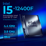 Computadora Gamer Xtreme PC Gaming CM-05861, Intel Core i5-12400F, NVIDIA GeForce RTX 5050, 32GB, 1TB SSD, Wi-Fi, Windows 11 Prueba image