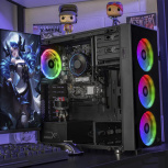 Computadora Xtreme PC Gaming CM-05793, Intel Core i5-12400, 32GB, 1TB SSD, Wi-Fi, Windows 11 Prueba + Teclado/Mouse/Monitor de 27" image