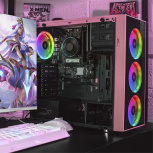 Computadora Xtreme PC Gaming XTPCI532GBHD730MDR, Intel Core i5-12400, 32GB, 1TB SSD, Wi-Fi, Windows 11 Prueba + Teclado/Mouse/Monitor de 27" image