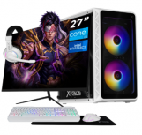 Computadora Xtreme PC Gaming XTPCI532GBHD730MDW, Intel Core i5-12400, 32GB, 1TB SSD, Wi-Fi, Windows 11 Prueba + Teclado/Mouse/Monitor de 27"
